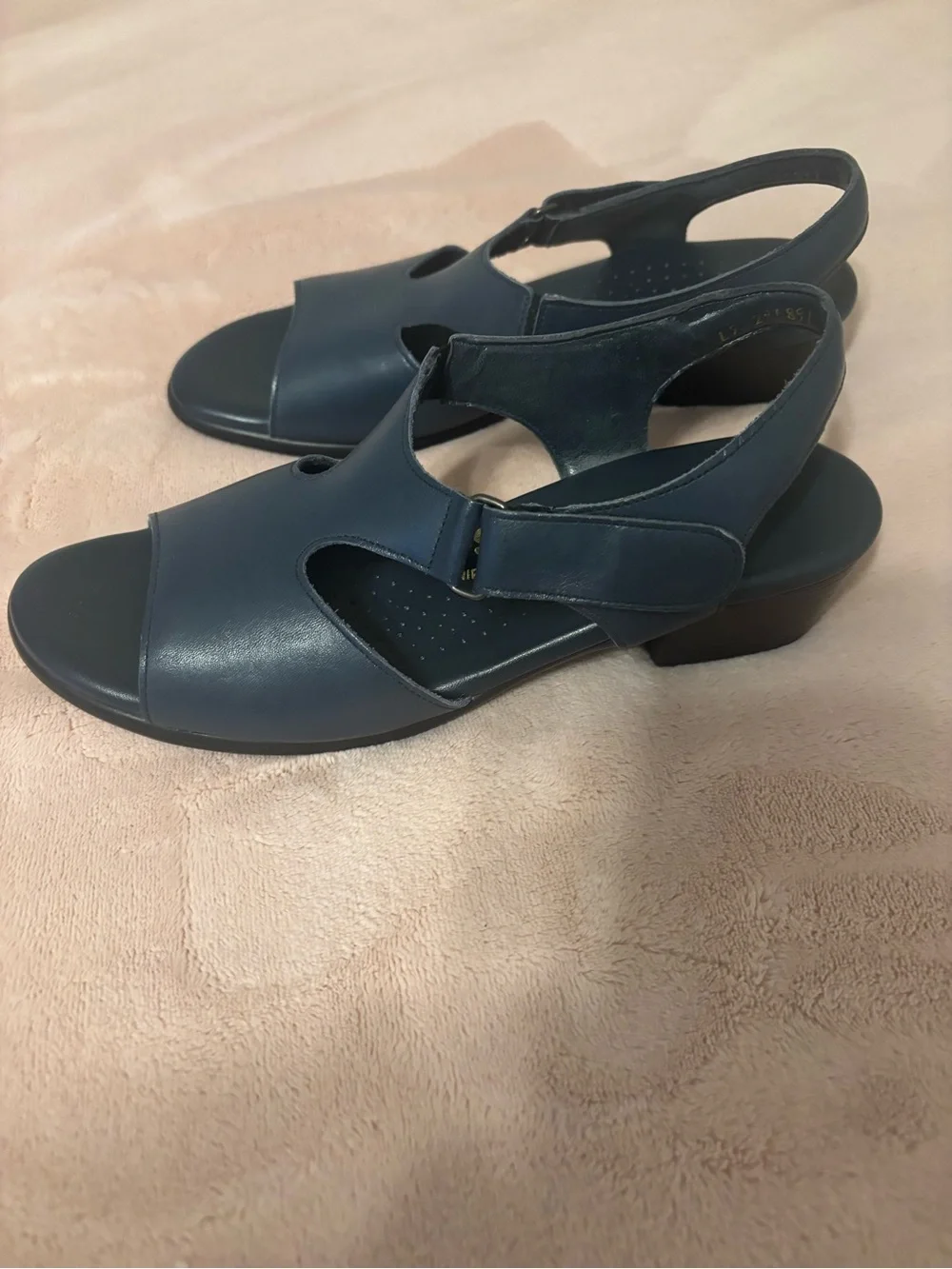 SAS Tripad Comfort Women’s 8 N Navy Leather Slingback Sandals
